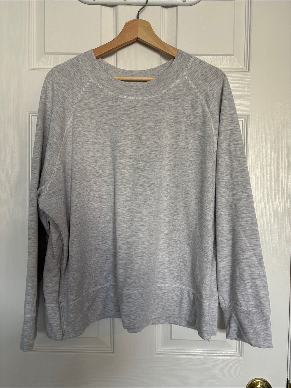 Shambhala side zip sweatshirt